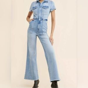 Good American Denim Jumpsuit